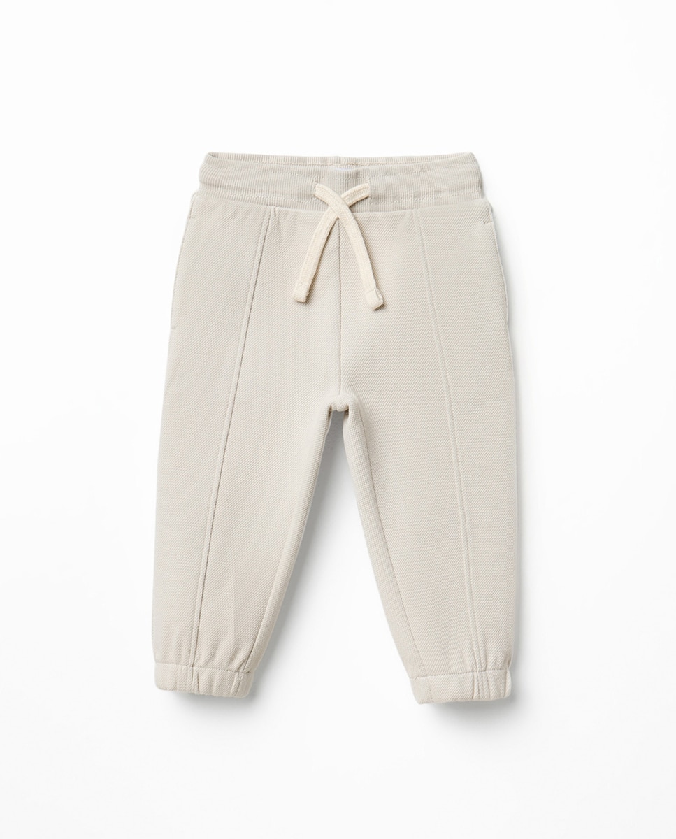 Imagem 0 de Joggers Piqué Lisas com Bolsos