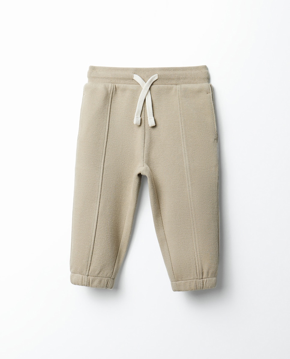 Imagem 0 de Joggers Piqué Lisas com Bolsos