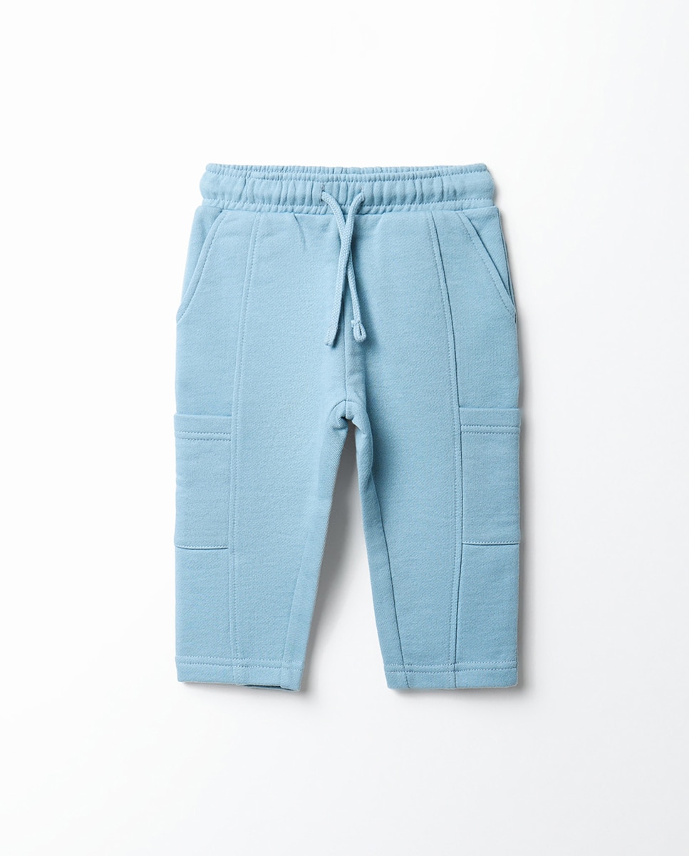 Imagem 0 de Joggers Cargo com Cintura com Cordão