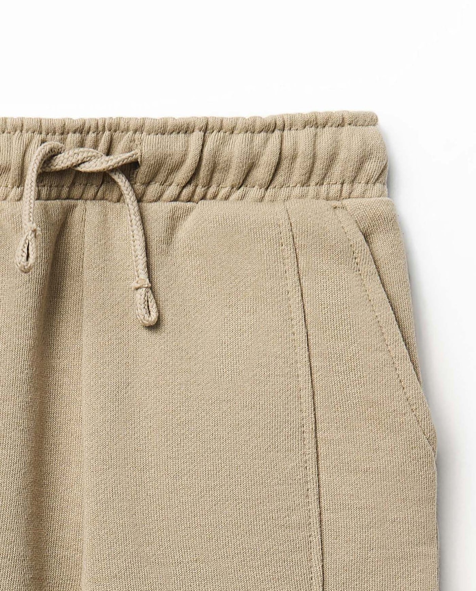 Joggers Cargo com Cintura com Cordão Torrado-2