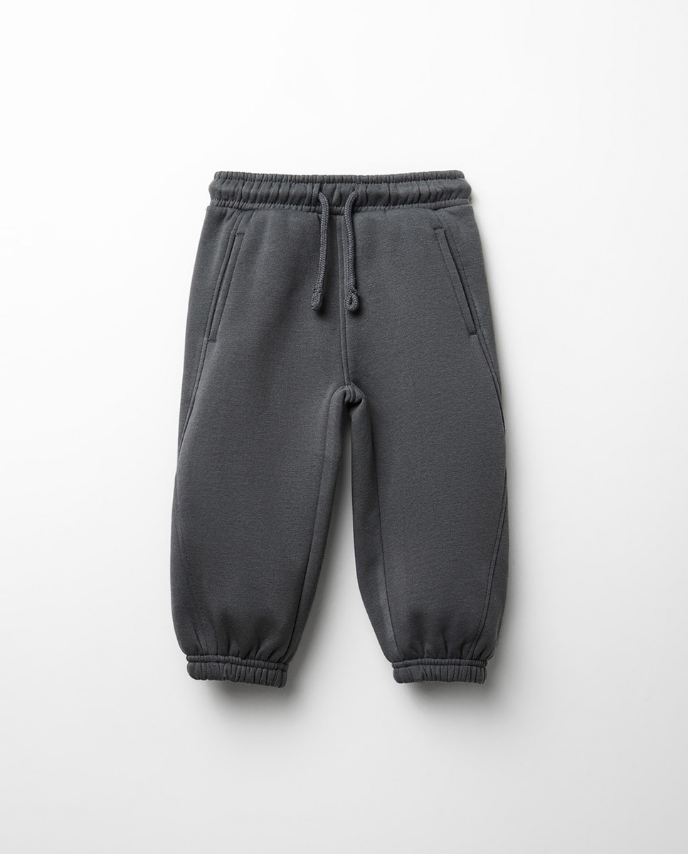 Imagem 0 de Joggers de Felpa com Cortes e Bolsos
