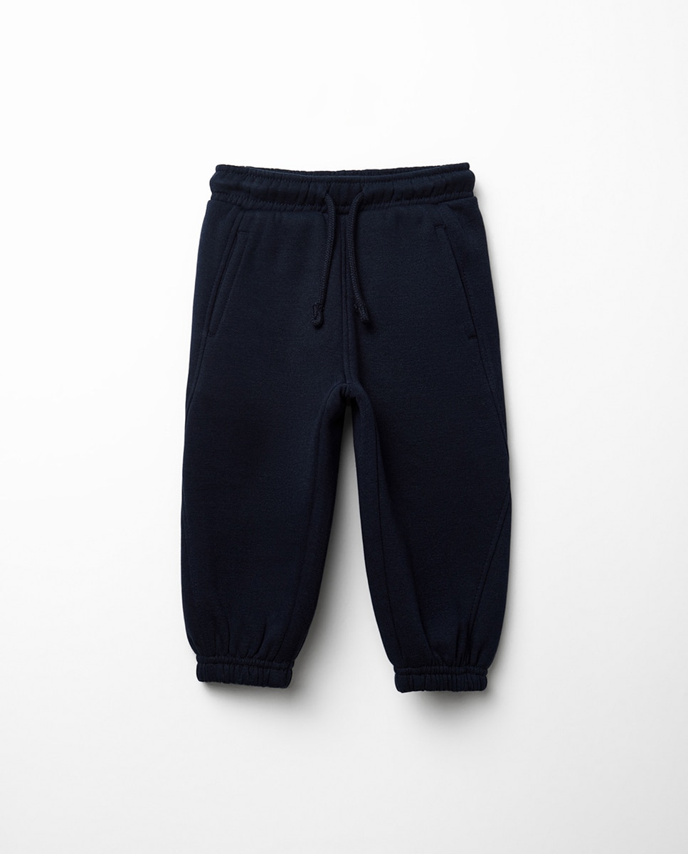Imagem 0 de Joggers de Felpa com Cortes e Bolsos