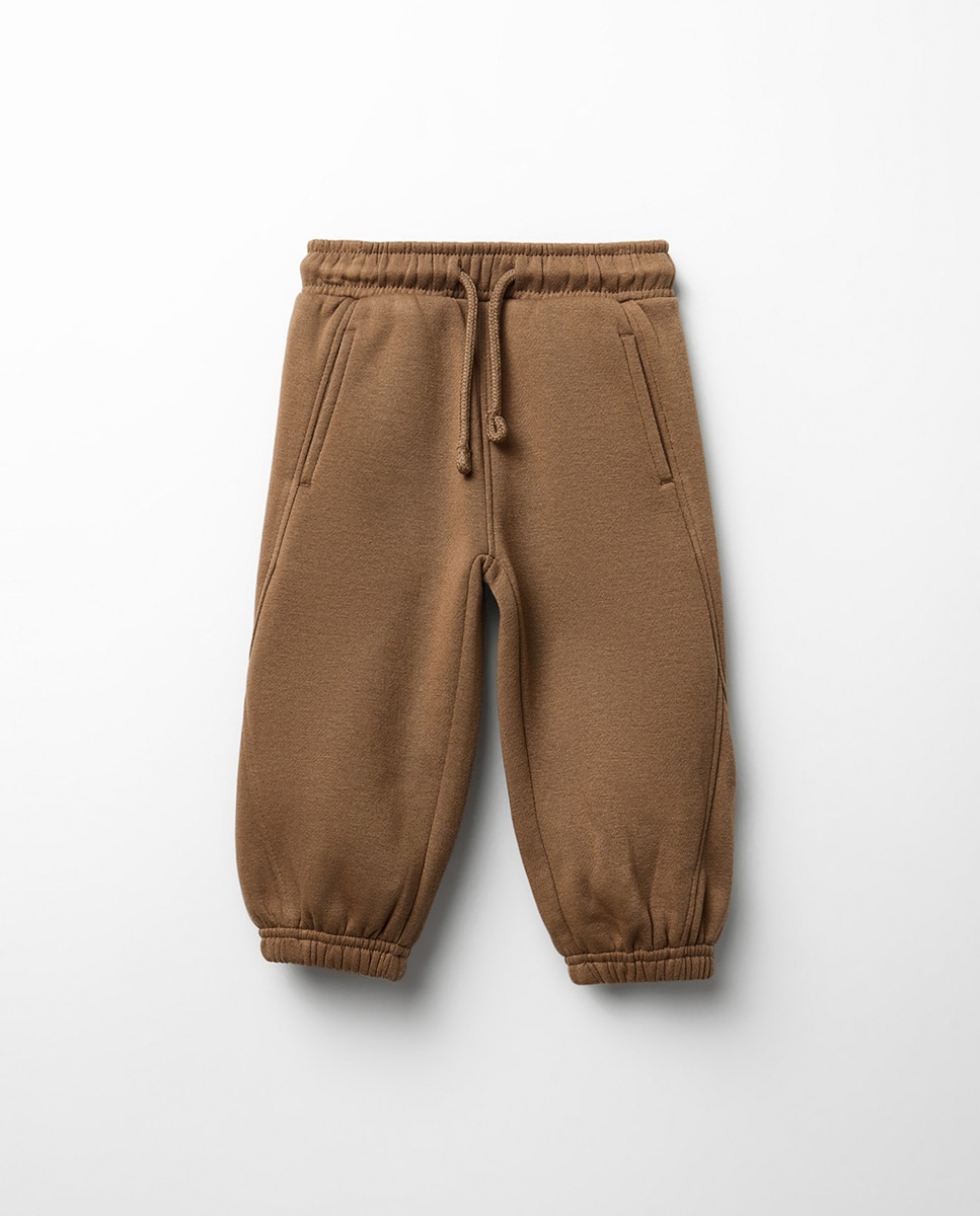 Imagem 0 de Joggers de Felpa com Cortes e Bolsos
