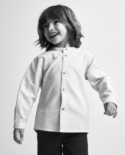 Imagen 0 de Camisa oxford rayas