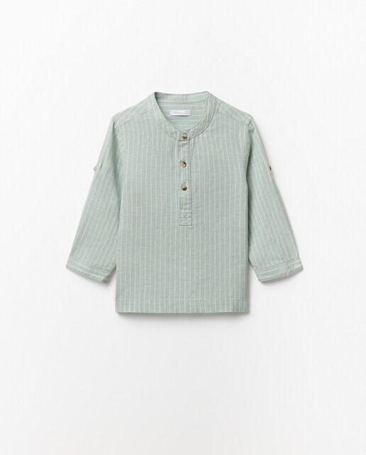 Imagen 0 de Camisa lino rayas