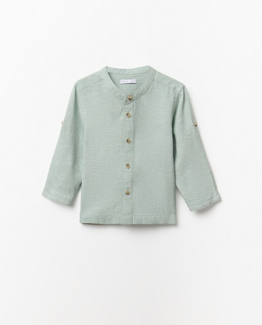 Imagen 0 de Camisa lisa lino