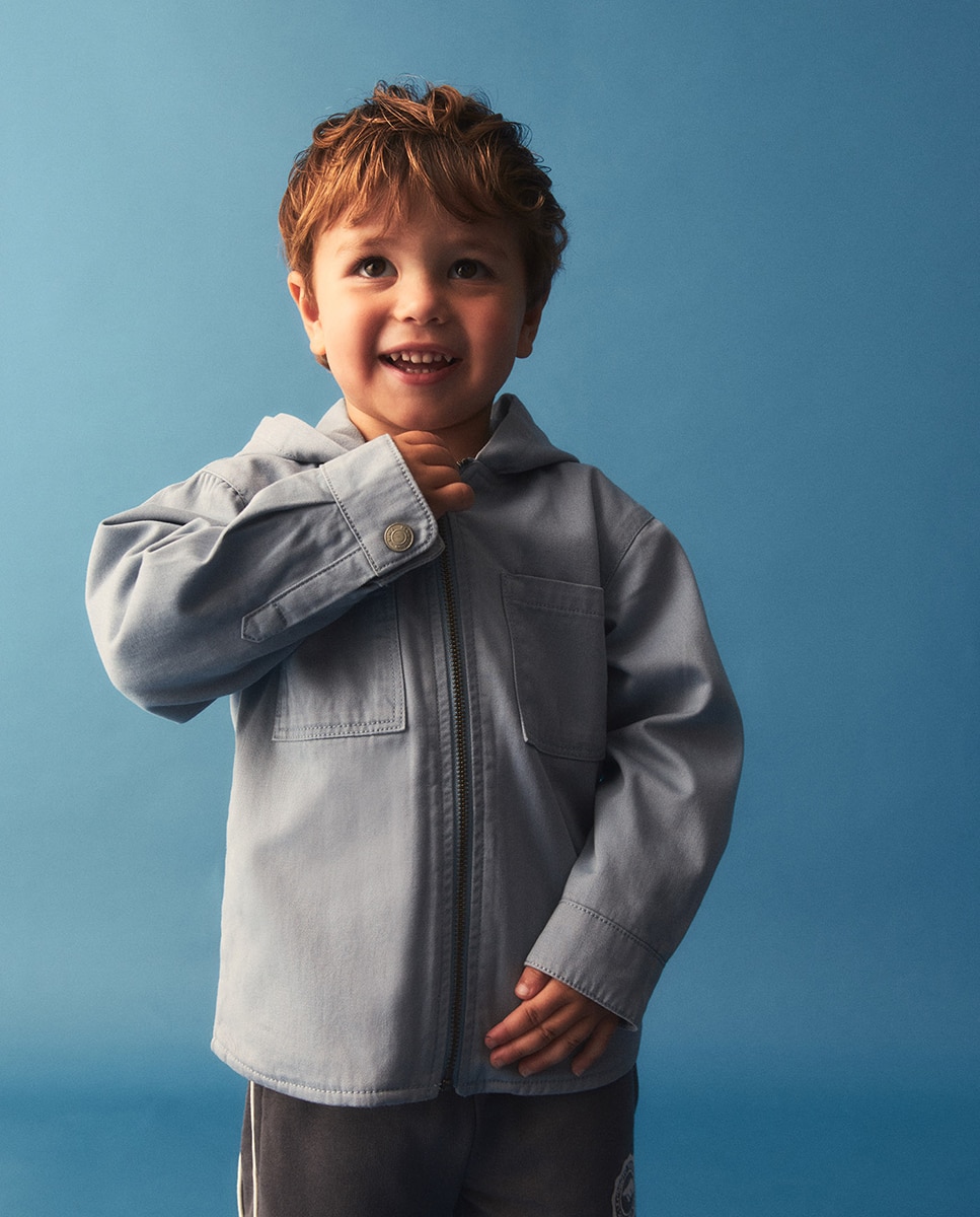 Sobrecamisa de Sarja 400 Azul-4
