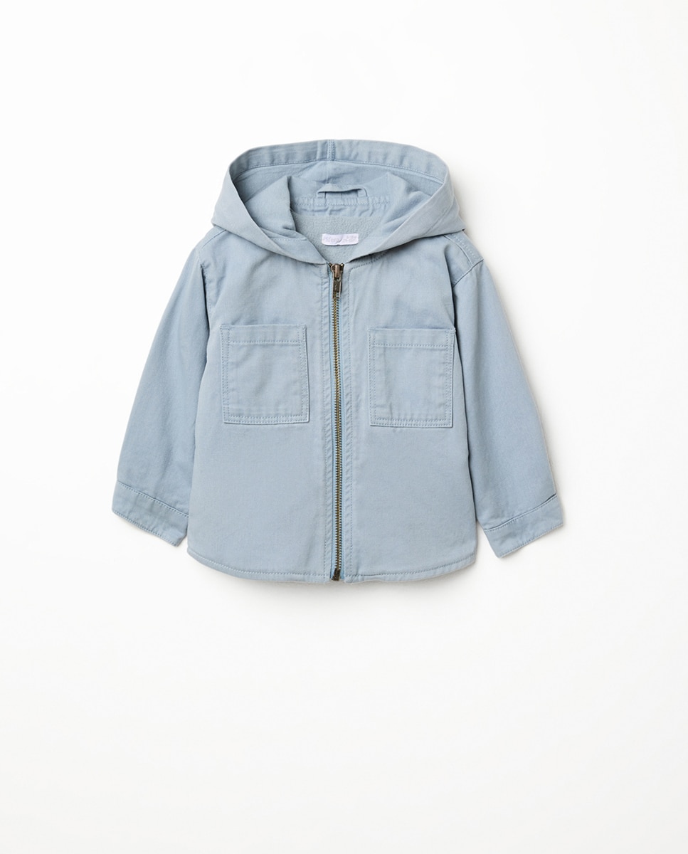 Sobrecamisa de Sarja 400 Azul-5