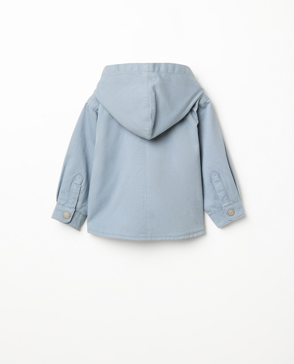 Sobrecamisa de Sarja 400 Azul-8