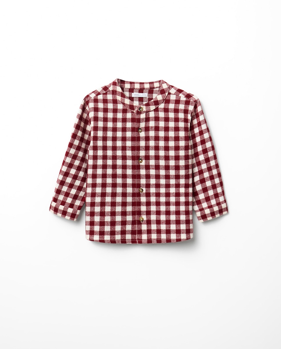 Imagem 0 de Camisa de Flanela com Vichy