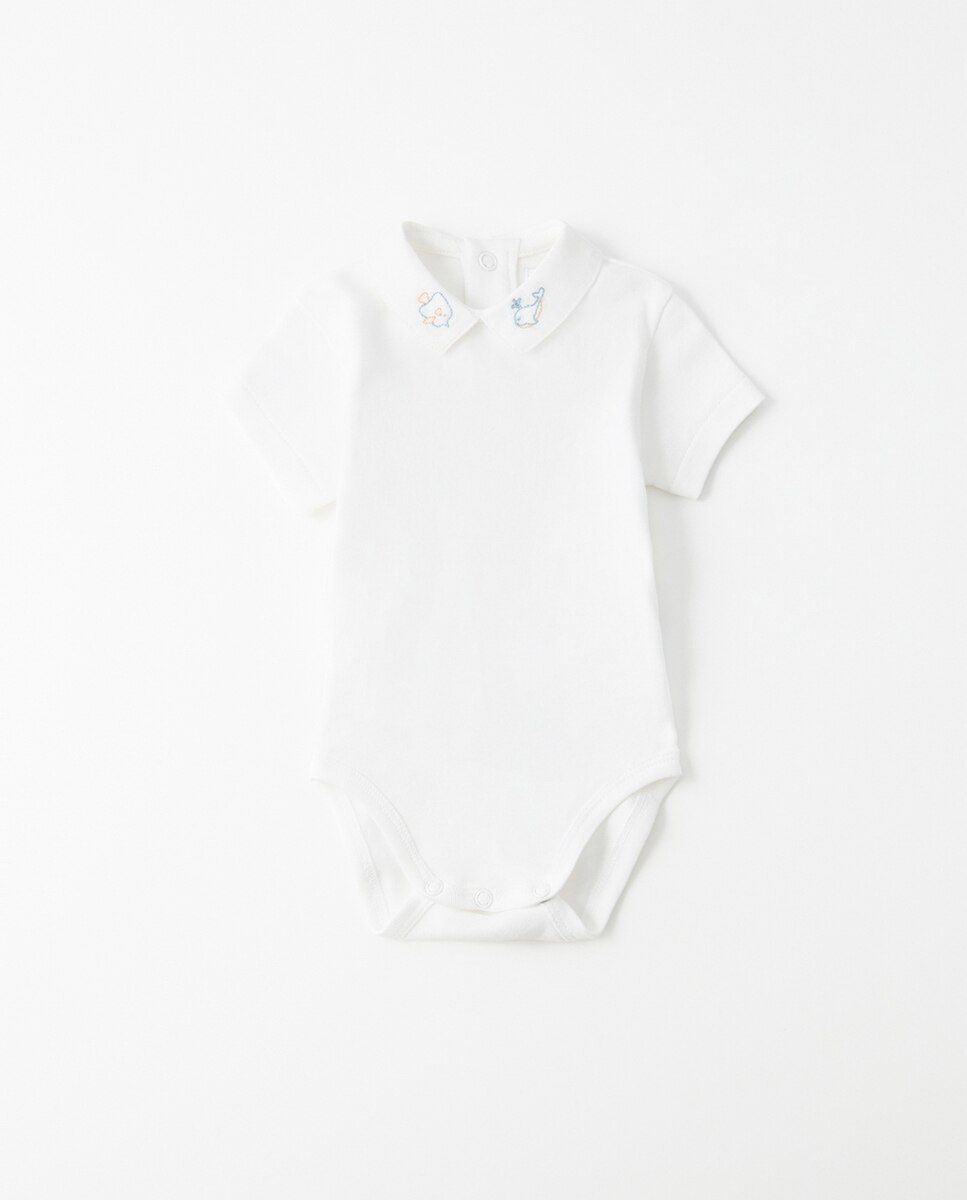 Body com Gola Bordada Sfera Branco-2