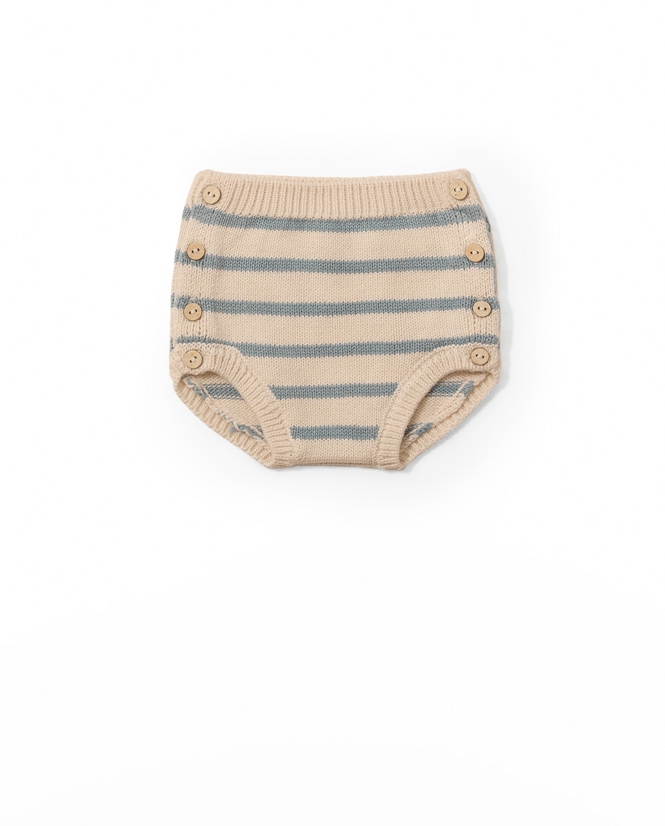Cueca de Malha de Algodão Sfera Verde-1
