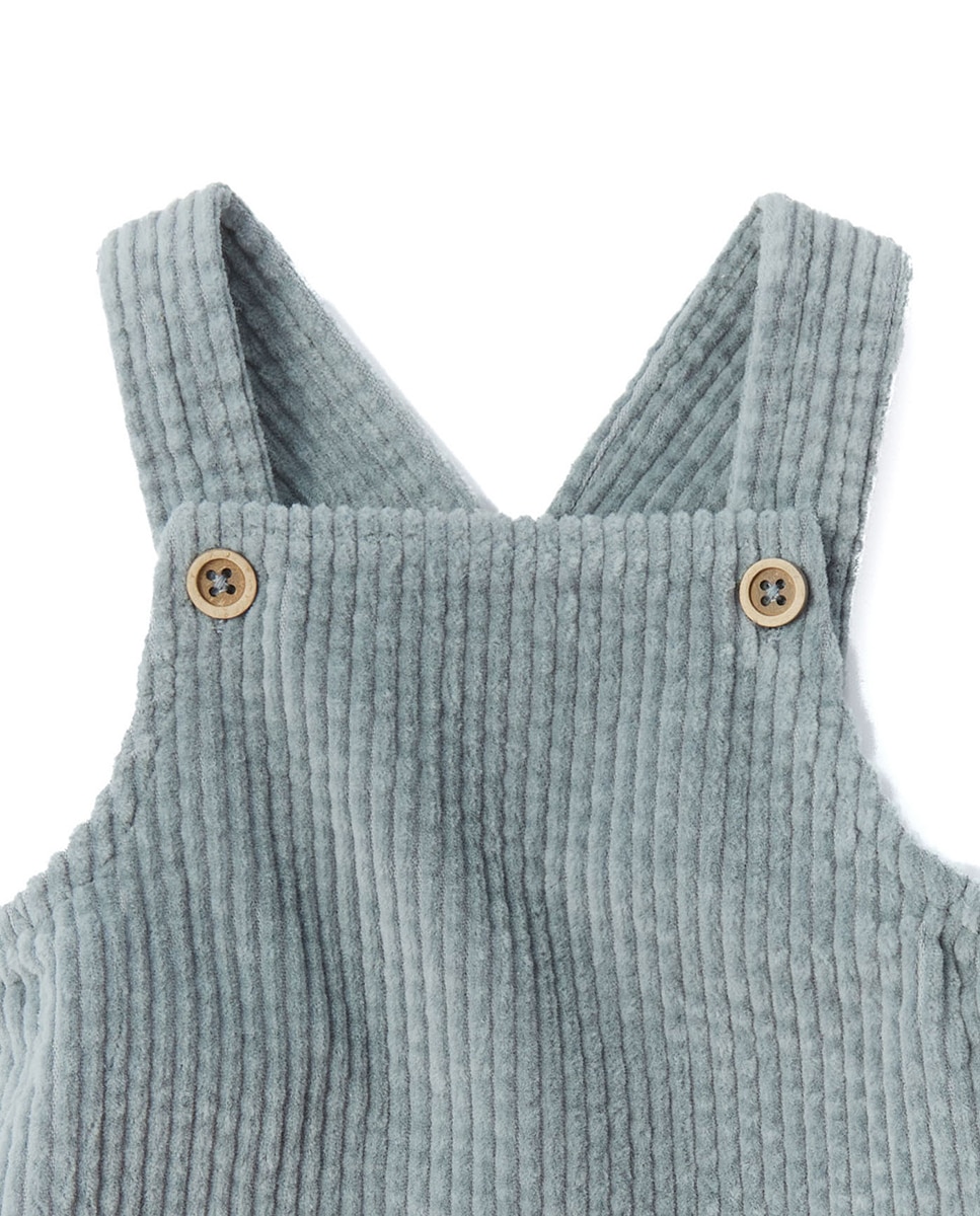 Babygrow de Bombazina Grossa Sfera 400 Azul-2