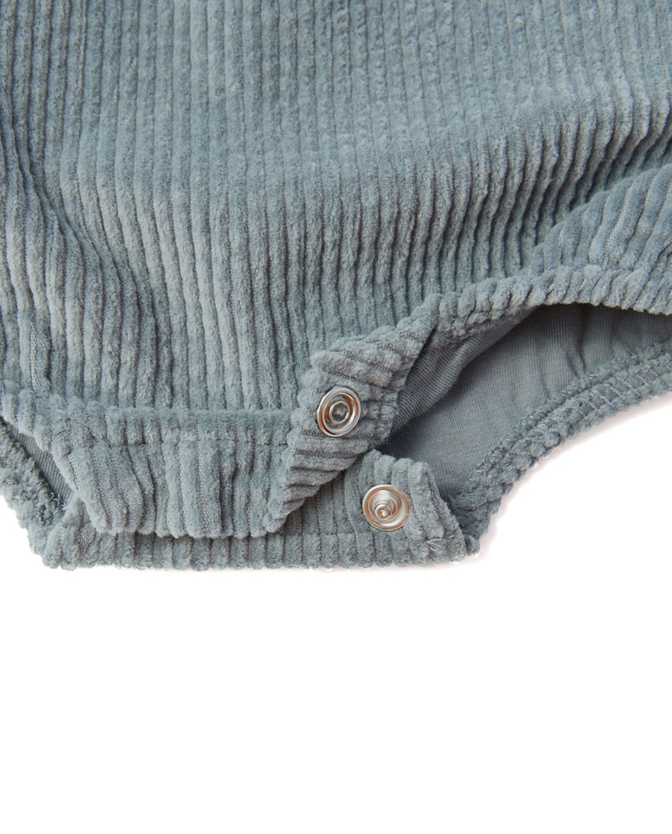 Babygrow de Bombazina Grossa Sfera 400 Azul-3