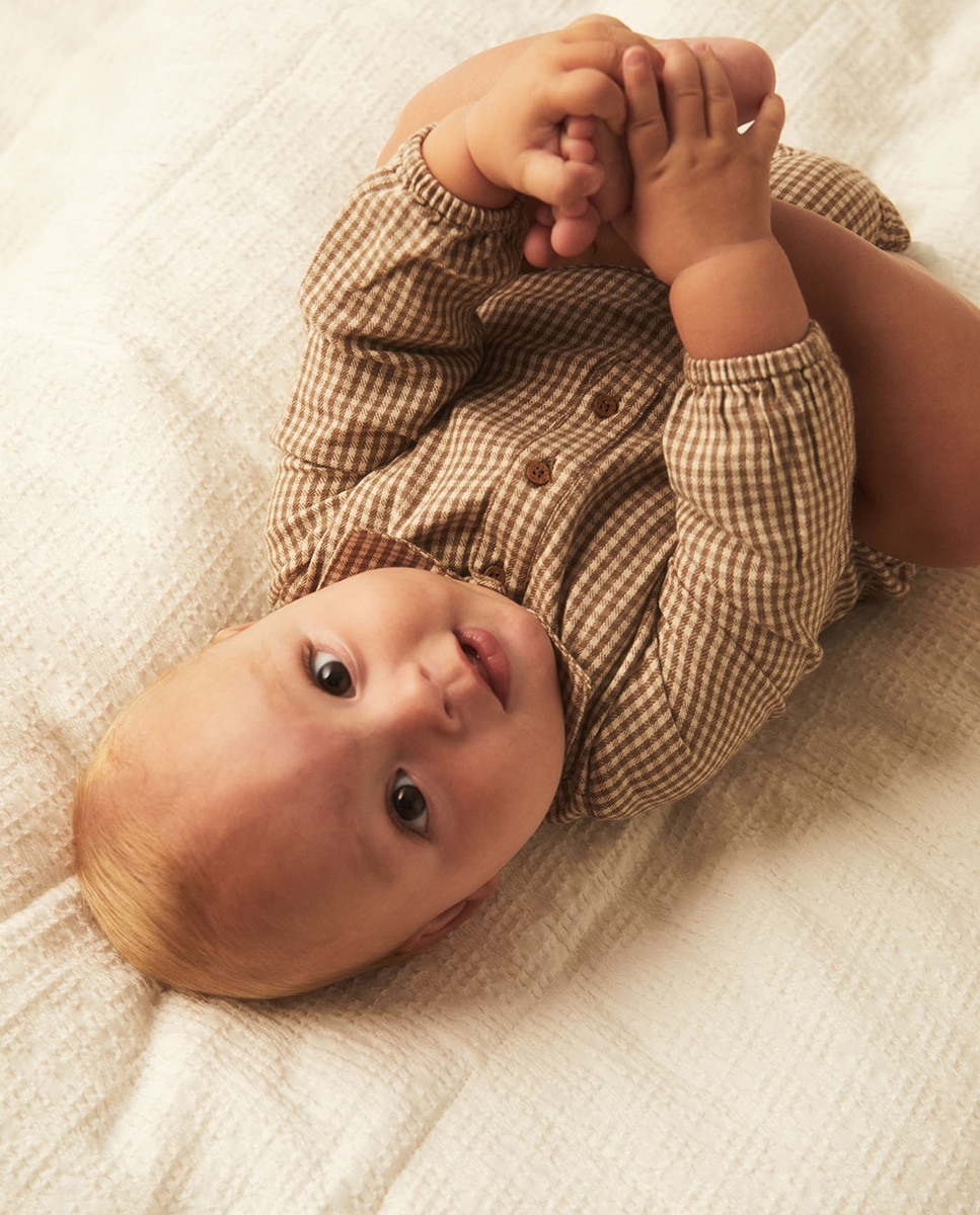 Imagen 0 de Ranita de bebé en franela Beige