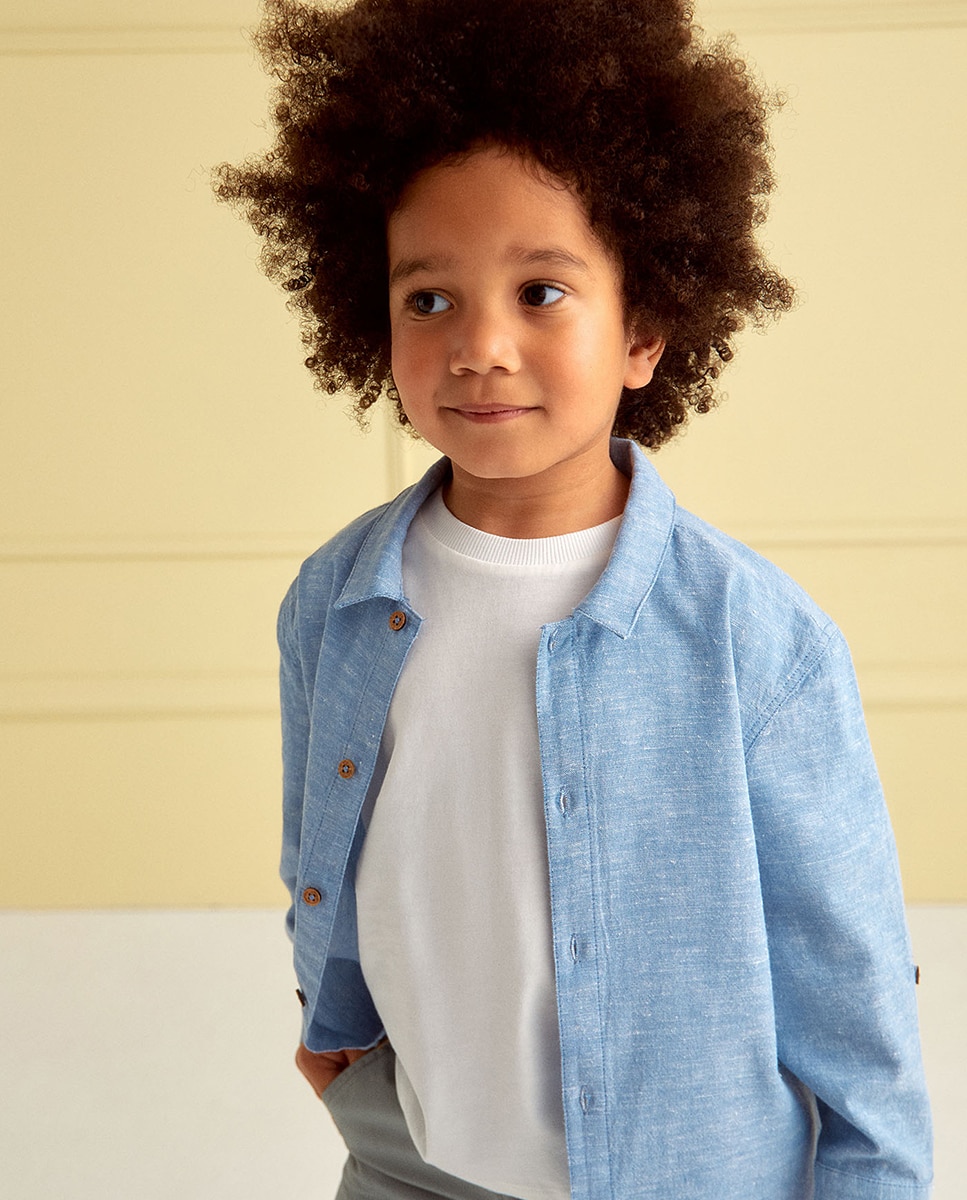 T-shirt Lisa Básica Branco-2