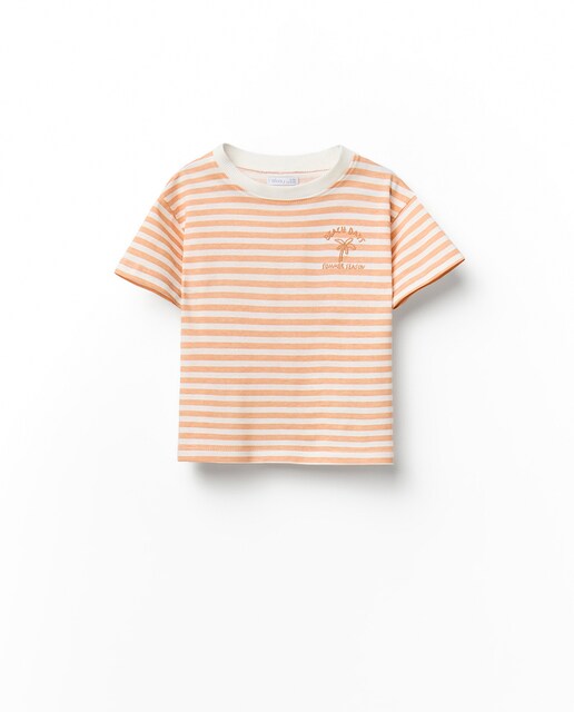 Imagen 0 de Camiseta rayas palmera