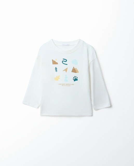 Imagen 0 de Camiseta estampada motivos