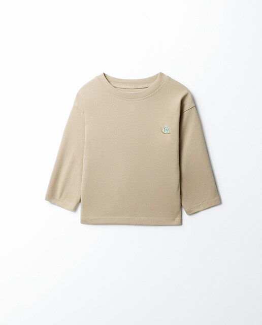 Imagen 0 de Camiseta lisa con bordado
