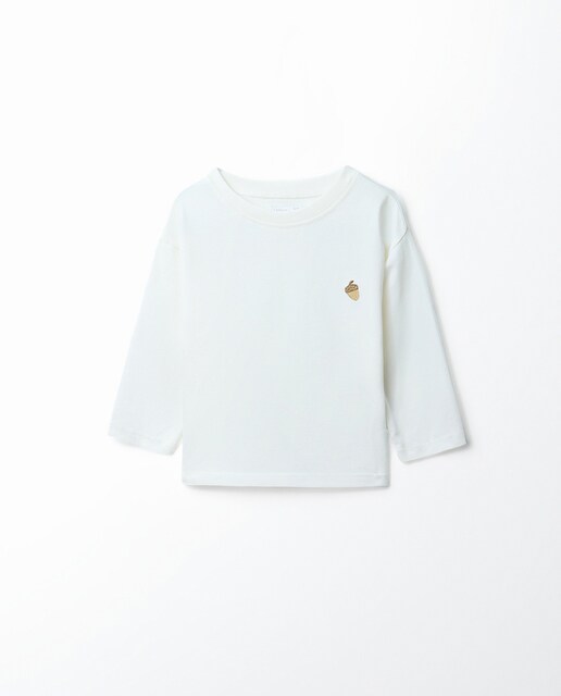Imagen 0 de Camiseta lisa con bordado