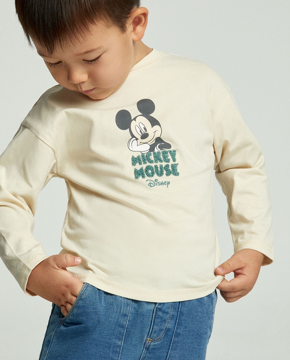 Imagen 0 de Camiseta licencia mickey Blanco roto