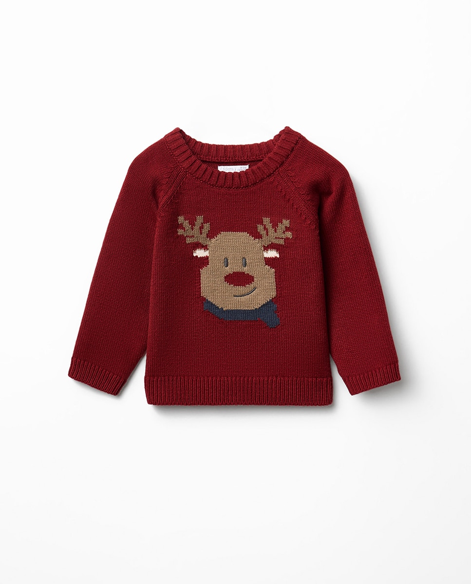 Imagen 1 de Jersey reno invierno - Sfera - 600 Rojo 600 Rojo