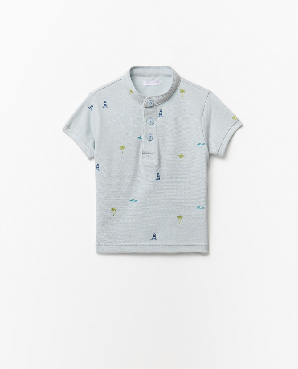 Imagem 0 de Polo Estampado