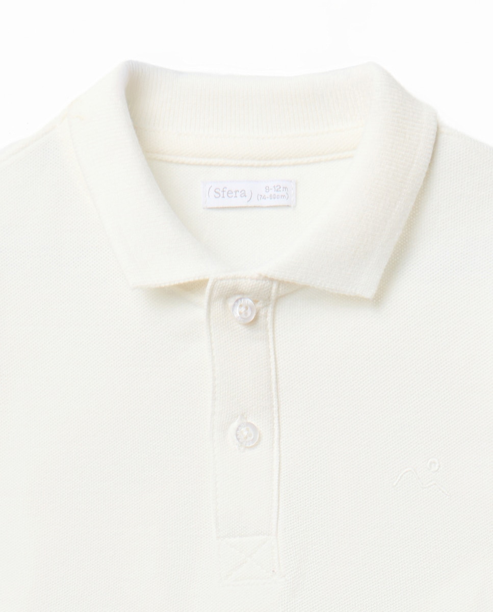 Polo Liso Branco-2