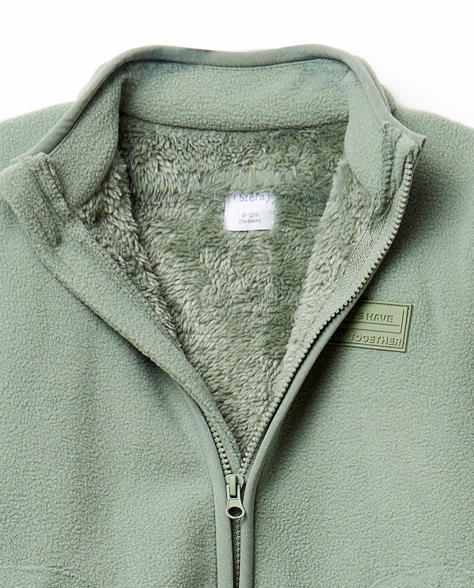 Polar Forrado com Pelo de Borrego 510 Verde Claro-3