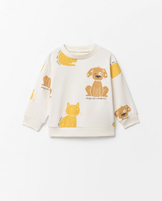 Imagen 0 de Sudadera estampado perros