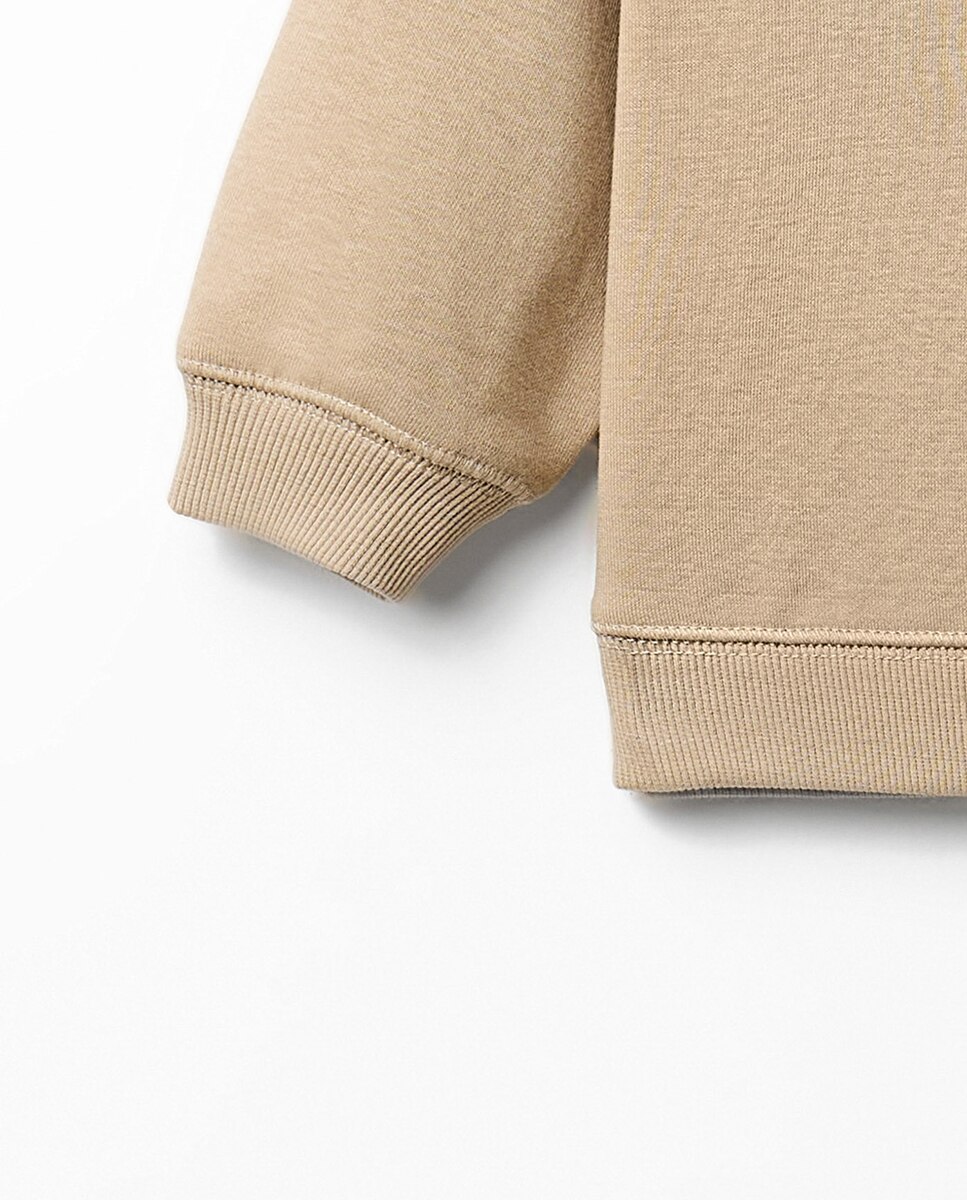 Sweatshirt em Tecido de Toalha Walrus Sfera Torrado-3