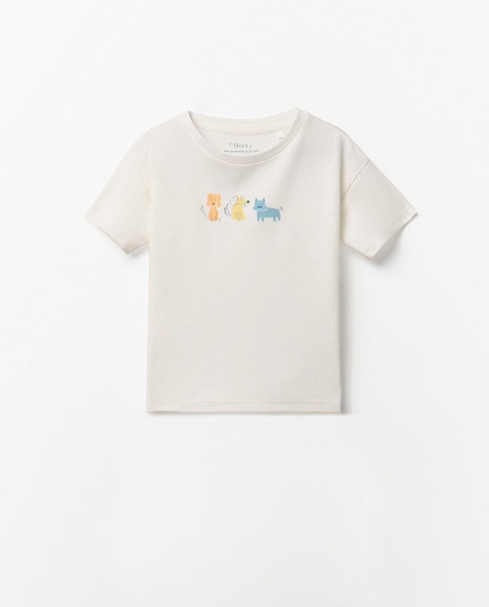 Pijama Cães Branco-marfim-2