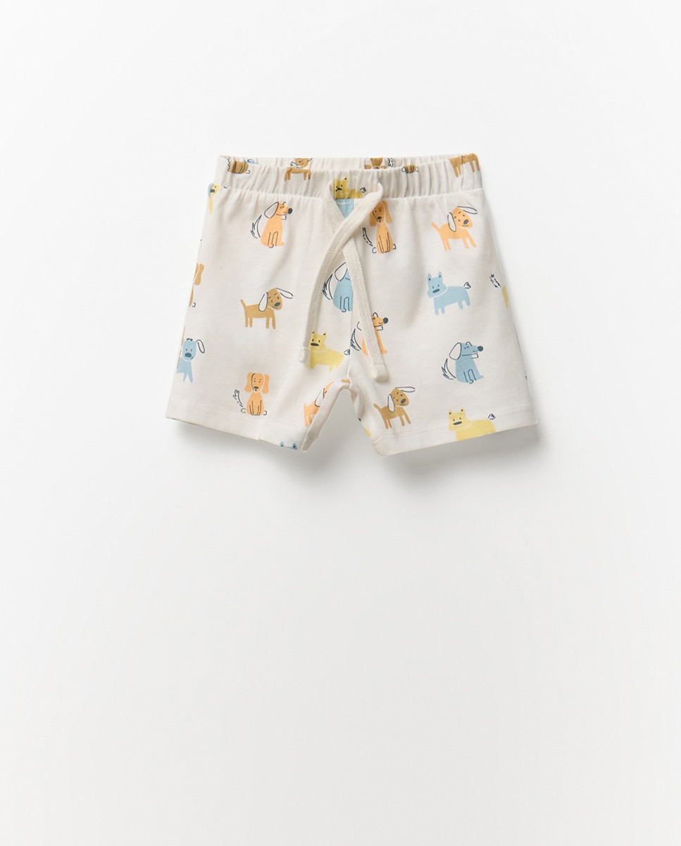 Pijama Cães Sfera Branco-marfim-4