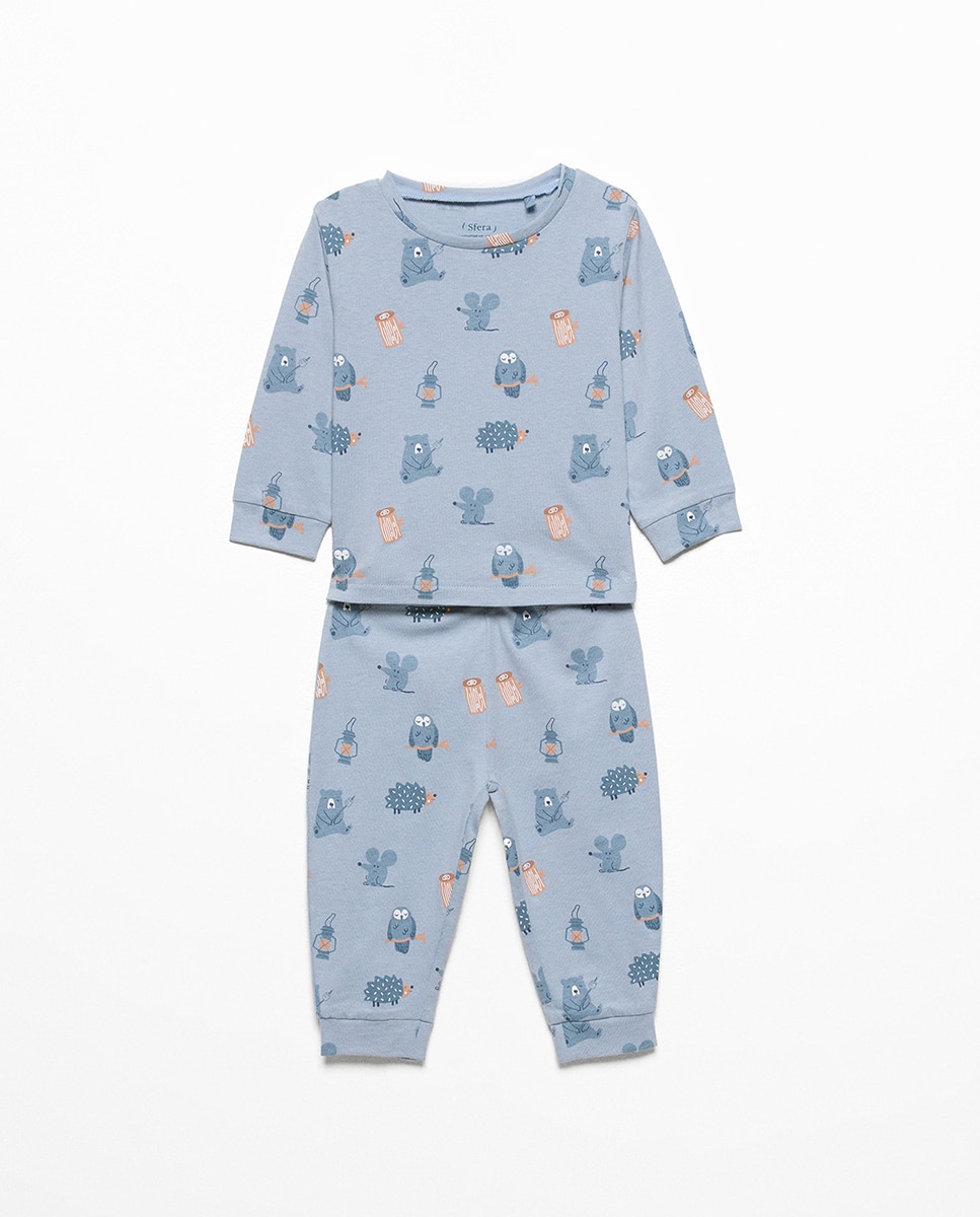 Imagem 0 de Pijama Amigos de Trotinete