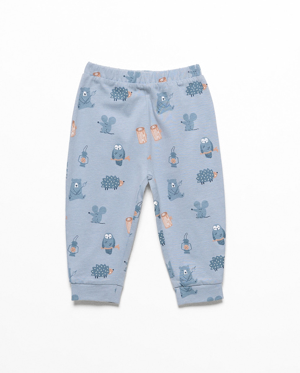 Pijama Amigos de Trotinete 120 Cru-4