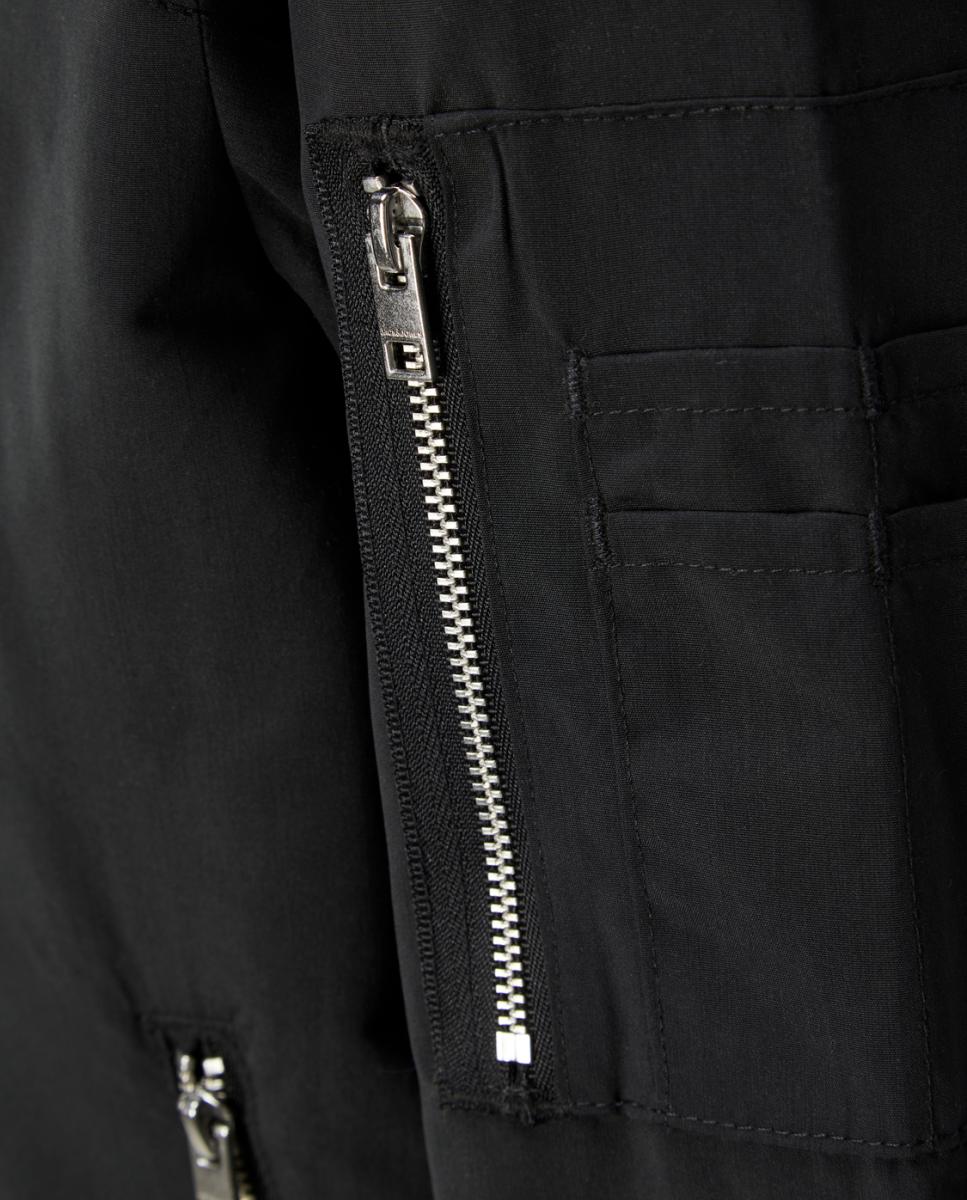 Blusão Bomber - Azul Preto-5