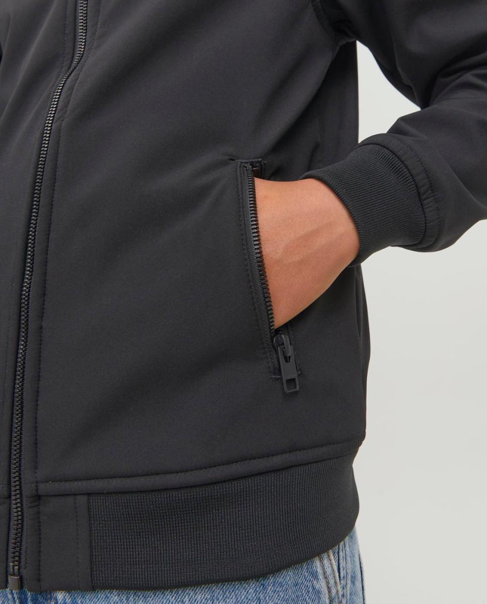 Casaco Ligeiro Softshell Preto-3