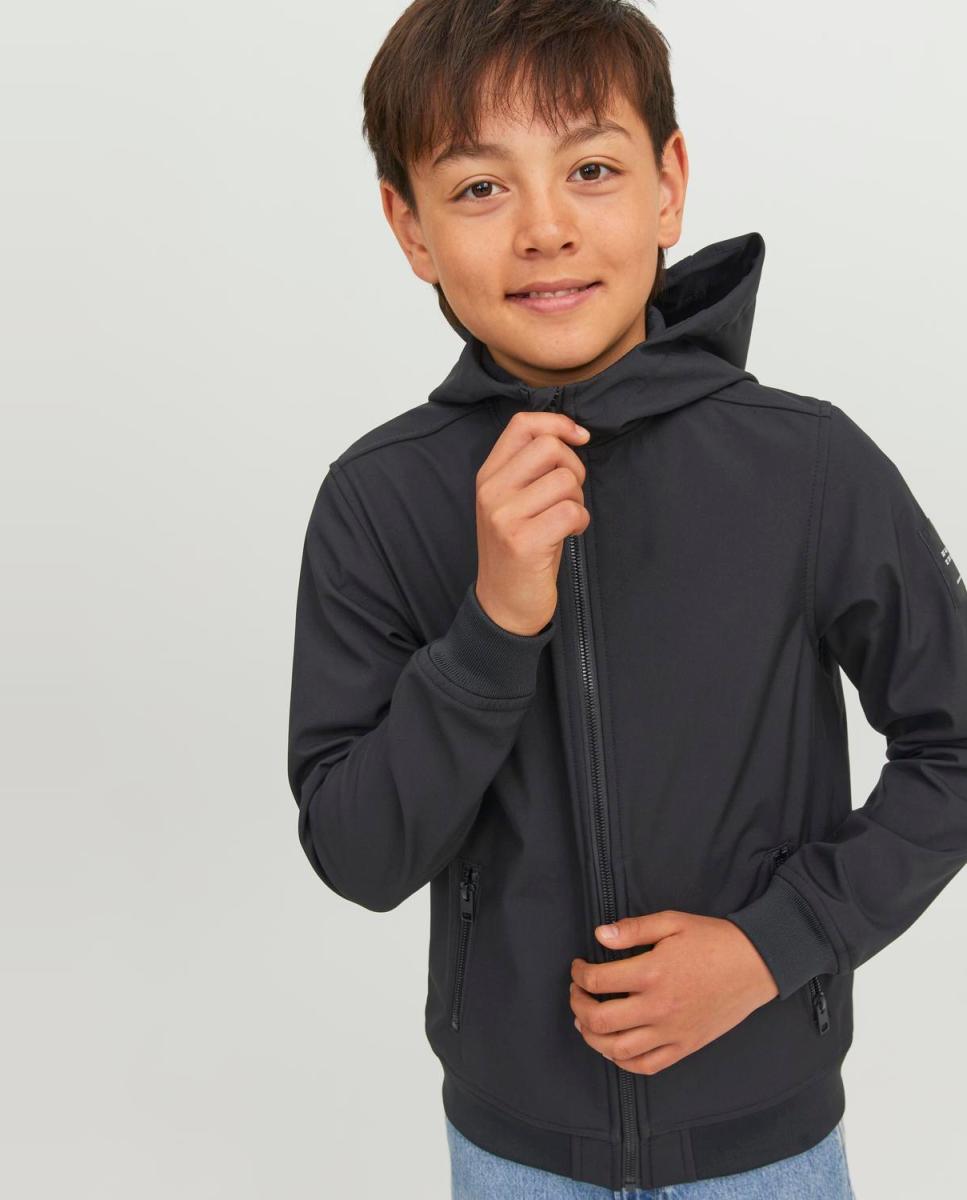 Casaco Ligeiro Softshell Preto-4