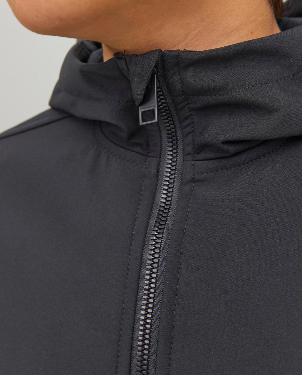 Casaco Ligeiro Softshell Preto-5