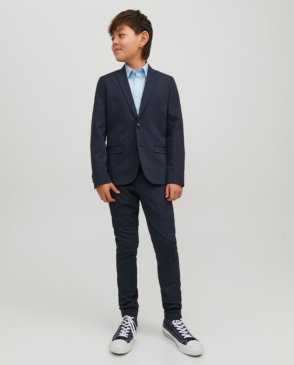 Traje de dos piezas de ceremonia de niño - Jack & Jones - Azul marino Azul marino-6