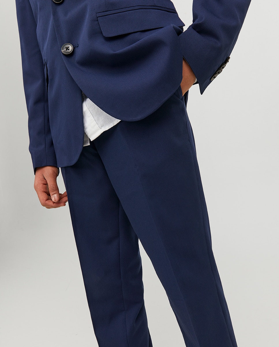 Fato de Duas Peças de Cerimónia Jack & Jones Azul Elétrico-4