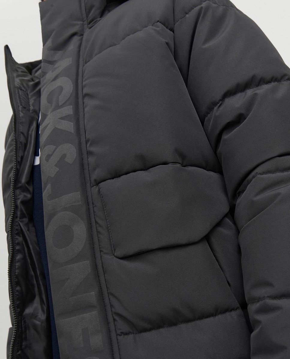 Casaco Puffer Preto-4