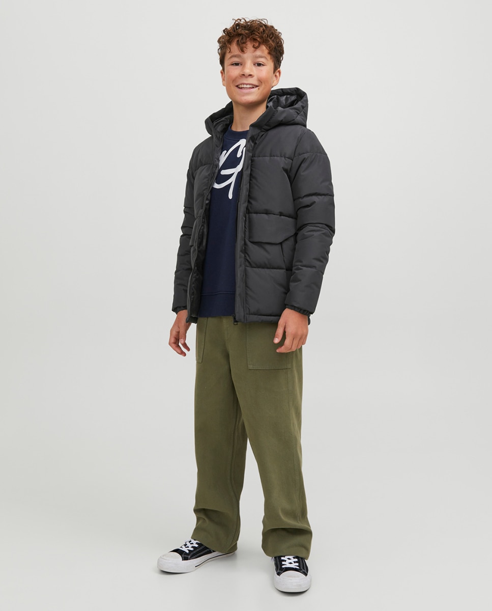 Casaco Puffer Preto-7