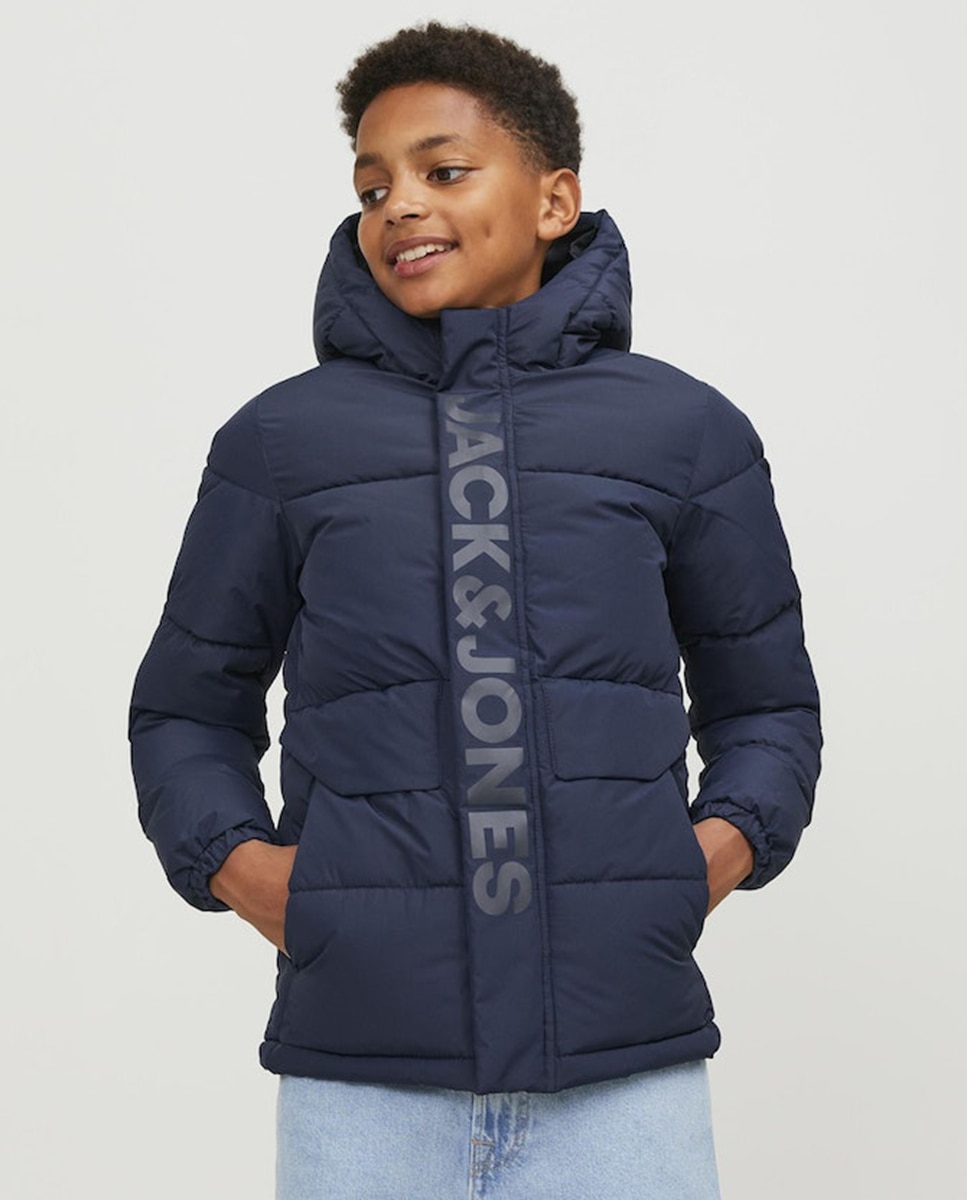 Casaco Puffer Azul-1
