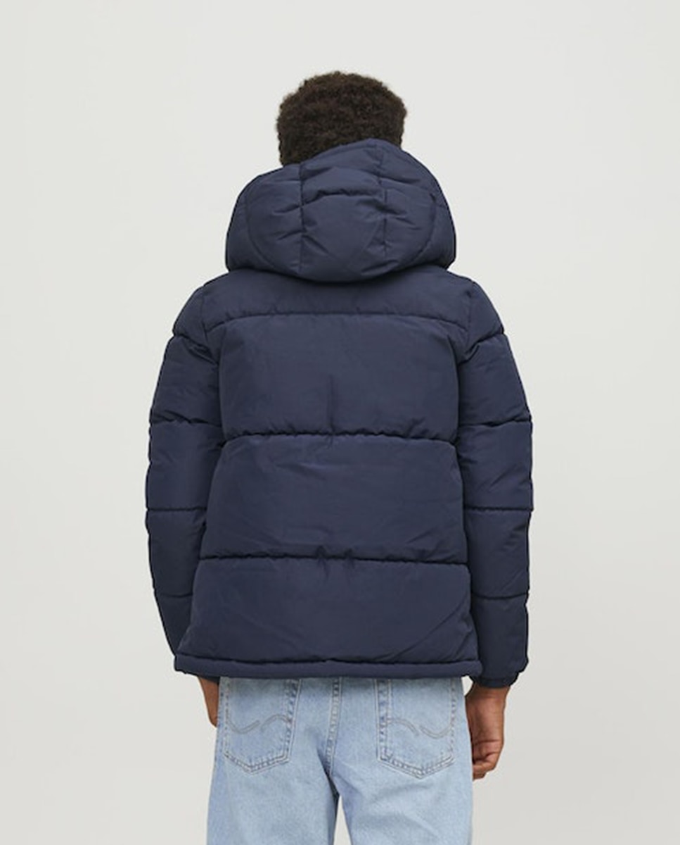 Casaco Puffer Azul-2