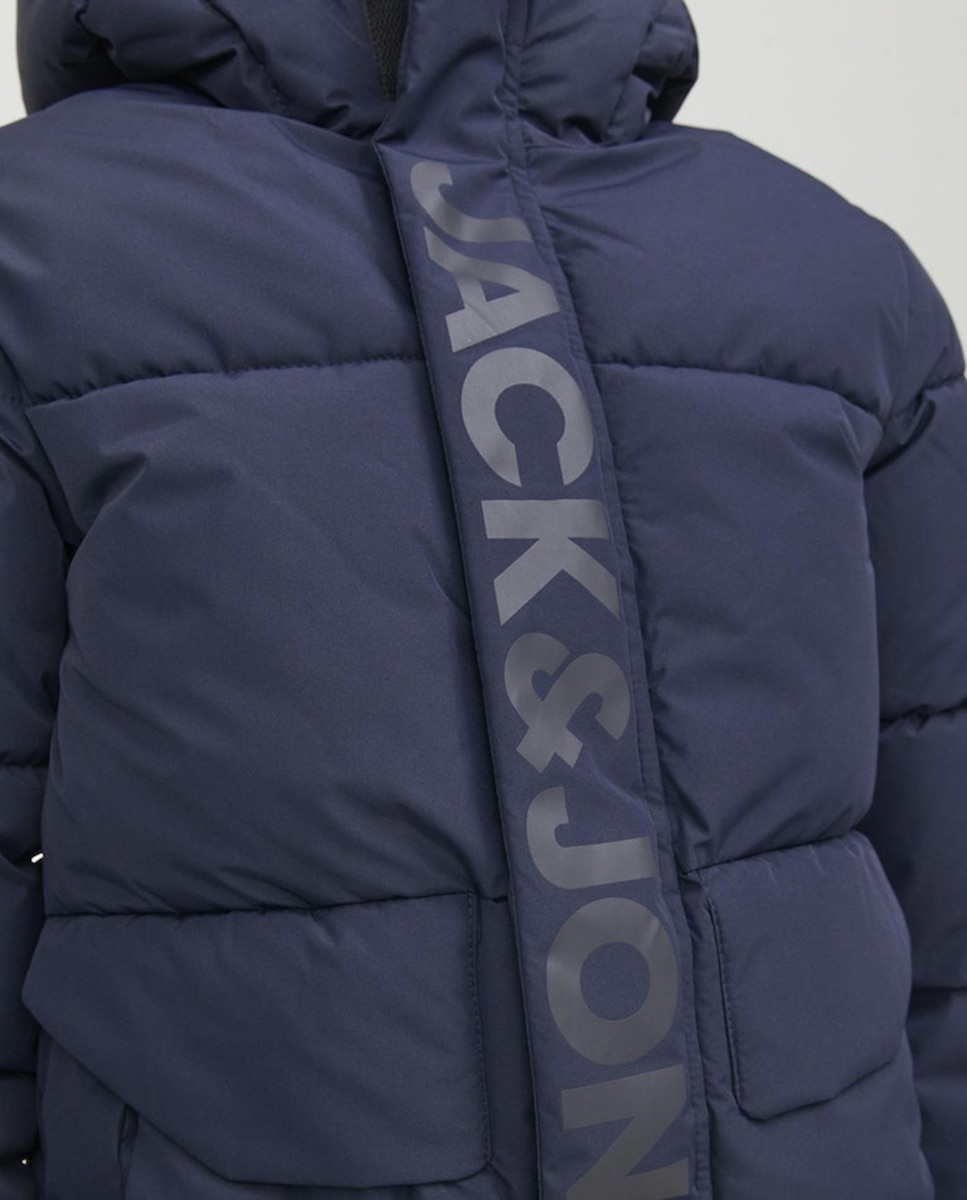 Casaco Puffer Azul-3