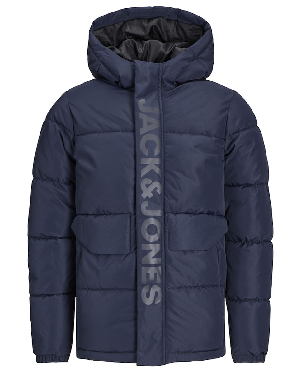 Casaco Puffer Azul-7