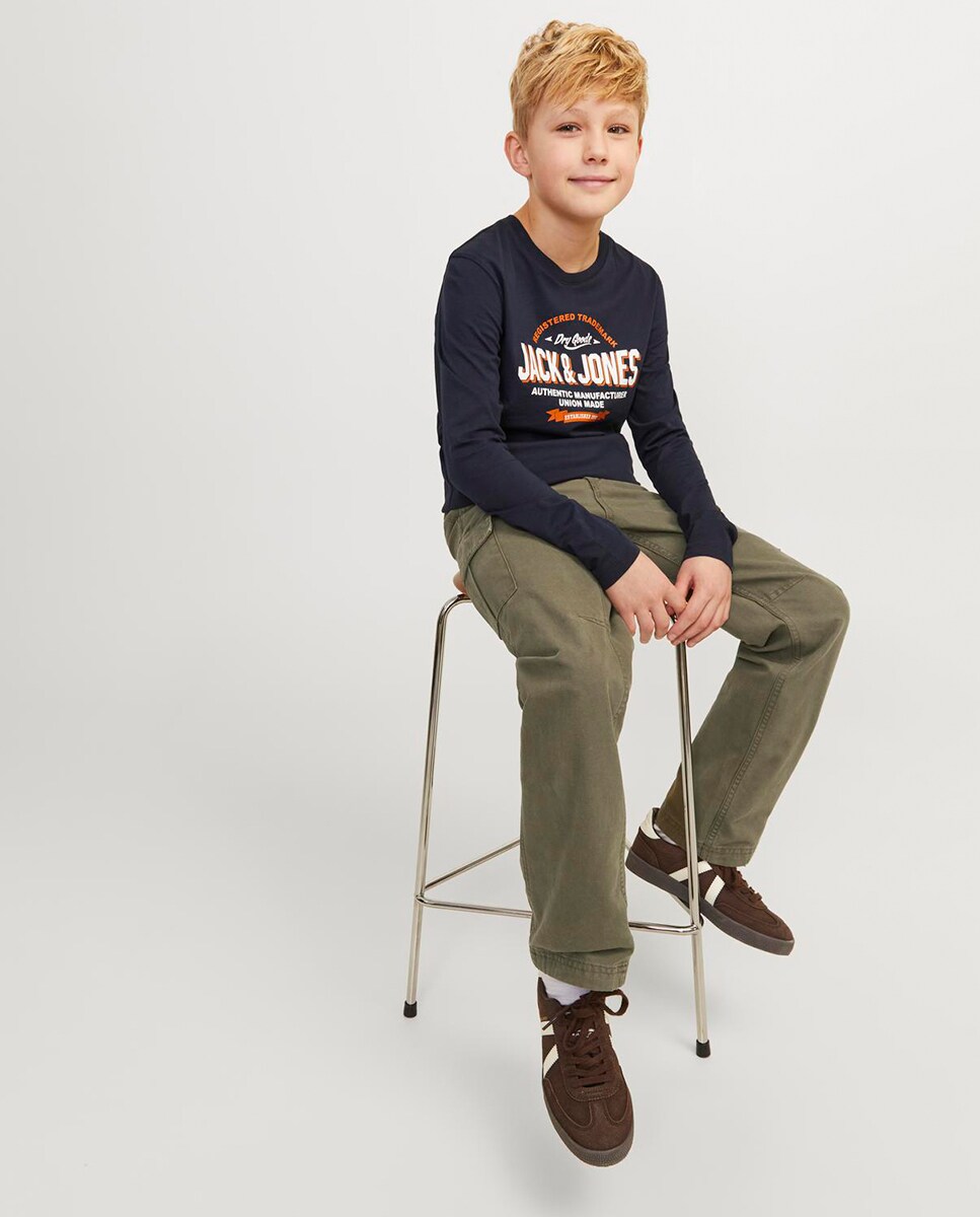 Calças Cargo Verde-militar-6