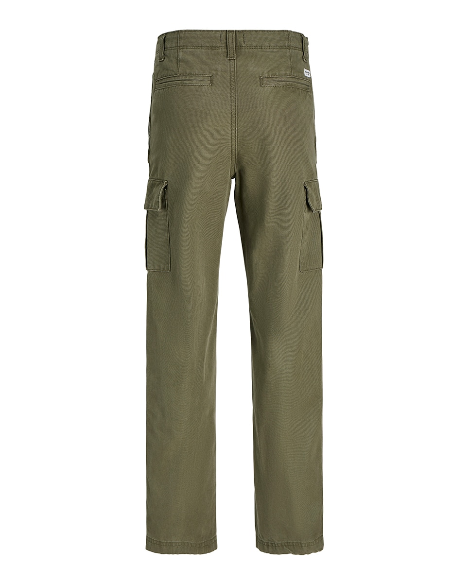 Calças Cargo Jack & Jones Verde-militar-8