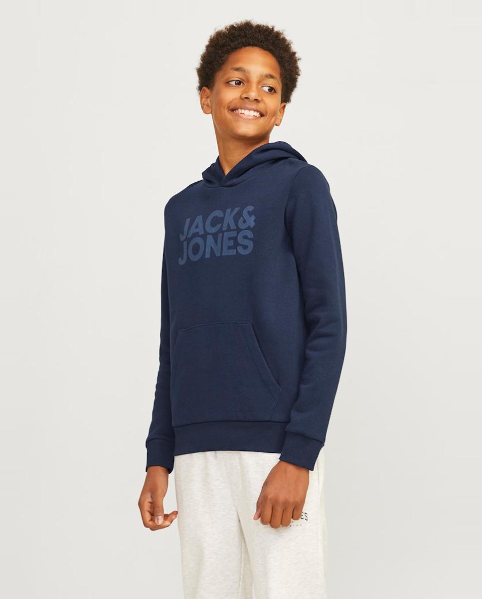Imagem 0 de Sweatshirt preta de menino com capuz